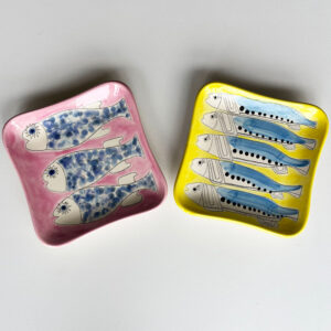 Assiettes à dessert carrées |<br />2 variantes